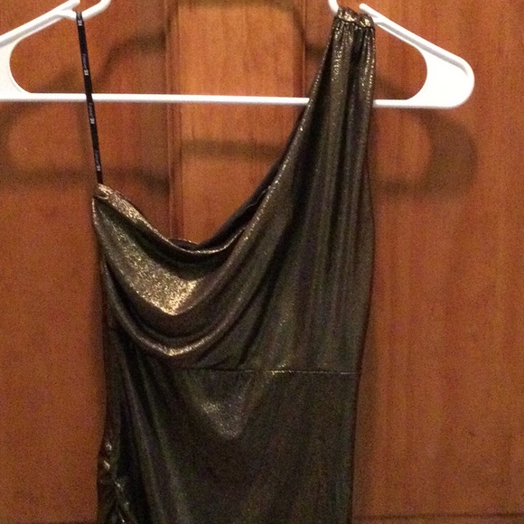 Beautiful gold forever 21 party dress size S - Picture 4 of 6